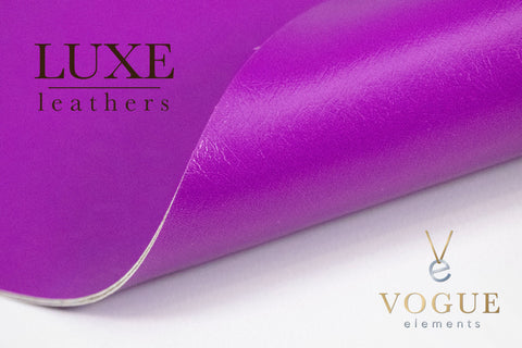 Luxe Leather-Purple Opulence