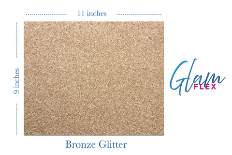 Glam Flex-Bronze Glitter