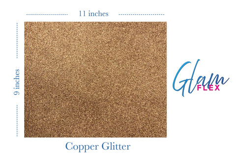 Glam Flex-Copper Glitter