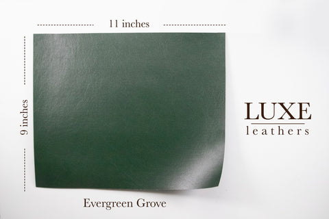 Luxe Leather- Evergreen Grove