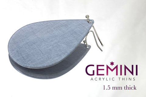 Gemini-Brushed Silver