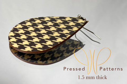 Pressed Patterns-Houndstooth