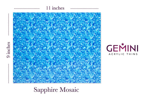 Gemini-Sapphire Mosaic