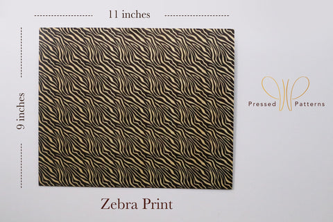 Pressed Patterns-Zebra Print